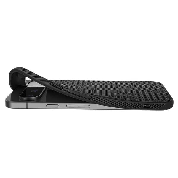 Spigen Google Pixel 9/Pixel 9 Pro Kuori Liquid Air Matte Black