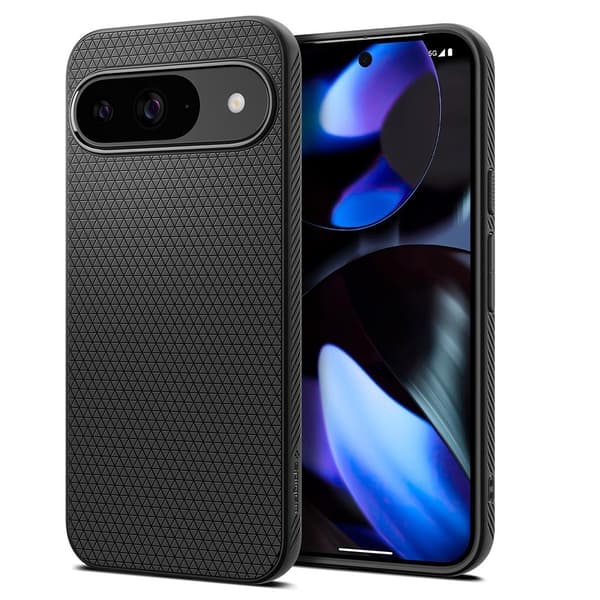 Spigen Google Pixel 9/Pixel 9 Pro Skal Liquid Air Matte Black