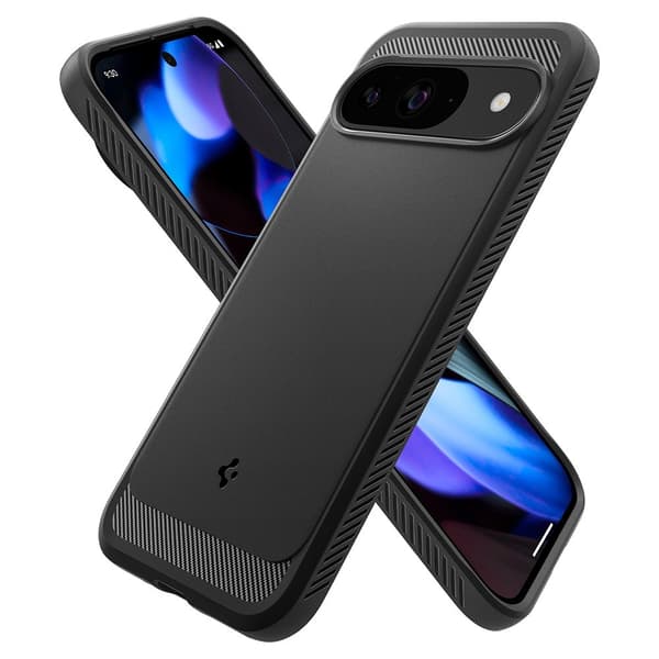 Spigen Google Pixel 9/Pixel 9 Pro Cover Rugged Armor Matte Black
