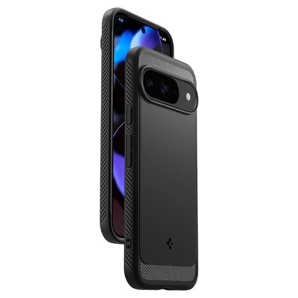 Spigen Google Pixel 9/Pixel 9 Pro Cover Rugged Armor Matte Black