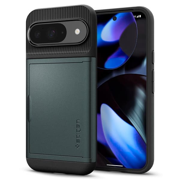 Spigen Google Pixel 9/Pixel 9 Pro Cover Slim Armor CS Abyss Green