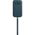 Miniatyrbild 1 av 2: Apple Leather Cse med MagSafe MHYH3ZM/A till iPhone 12 Pro Max - Baltic Blue