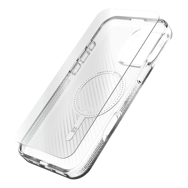 ZAGG iPhone 16 Pro Max Kuori Näytönsuojalla Luxe Snap & Glass
