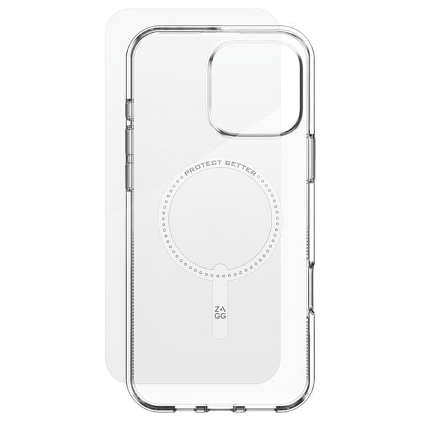 ZAGG iPhone 16 Pro Max Kuori Näytönsuojalla Luxe Snap & Glass