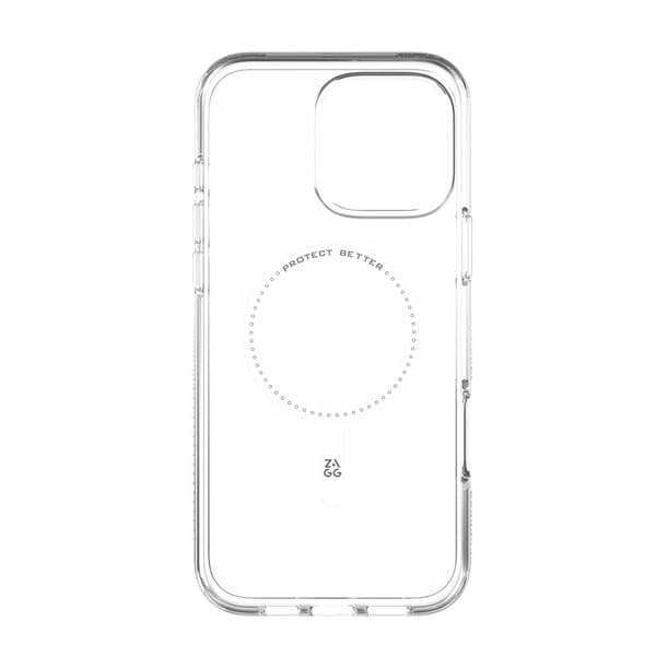 ZAGG iPhone 16 Pro Max Skal Crystal Palace Snap Transparent