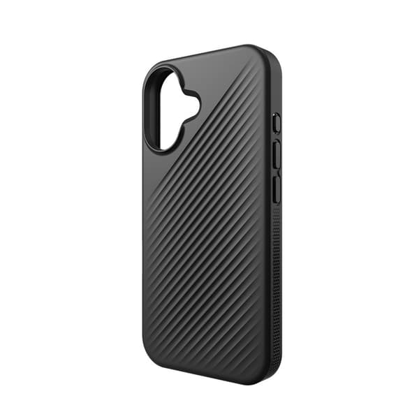 ZAGG iPhone 16 Kuori Luxe Snap Musta