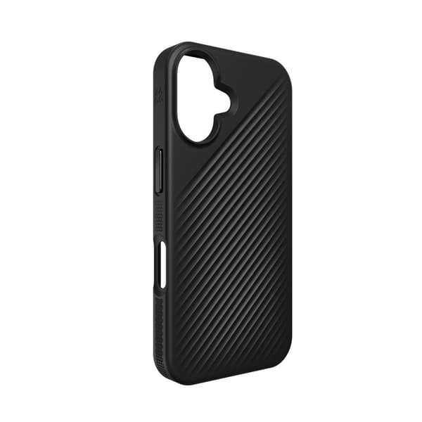 ZAGG iPhone 16 Kuori Luxe Snap Musta