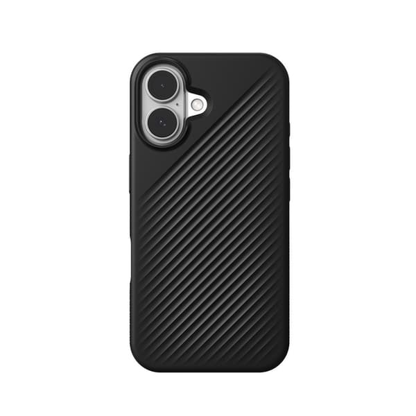 ZAGG iPhone 16 Kuori Luxe Snap Musta