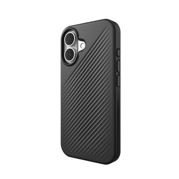 ZAGG iPhone 16 Kuori Luxe Snap Musta