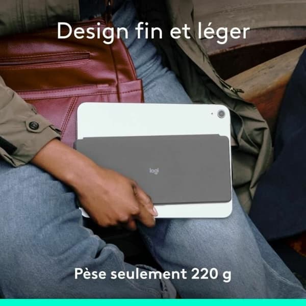 Fodral för iPad + Tangentbord Logitech Keys-to-Go 2