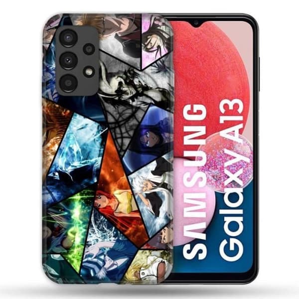 Fodral till Samsung Galaxy A13 4G Manga Bleach Pele Mele en storlek