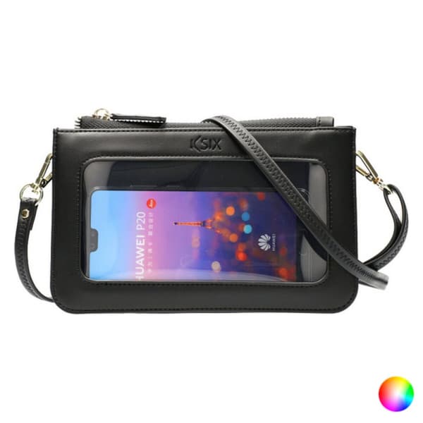 Mobilcover KSIX Håndtasker Universal (20 x 13 cm) - Sort