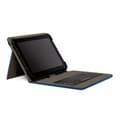 Miniatyrbillede 2 af 10: Case til tablet og tastatur Nilox NXFU003 10.5" Blå Sort