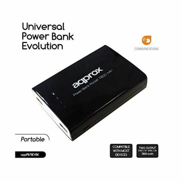 Powerbank approx! APPPB78EVBK Svart
