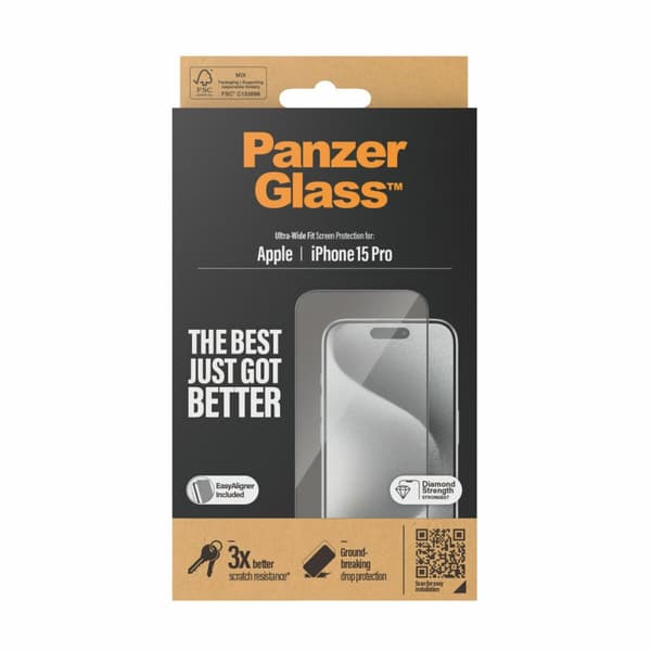 Matkapuhelimen näytönsuoja Panzer Glass 2810 Apple