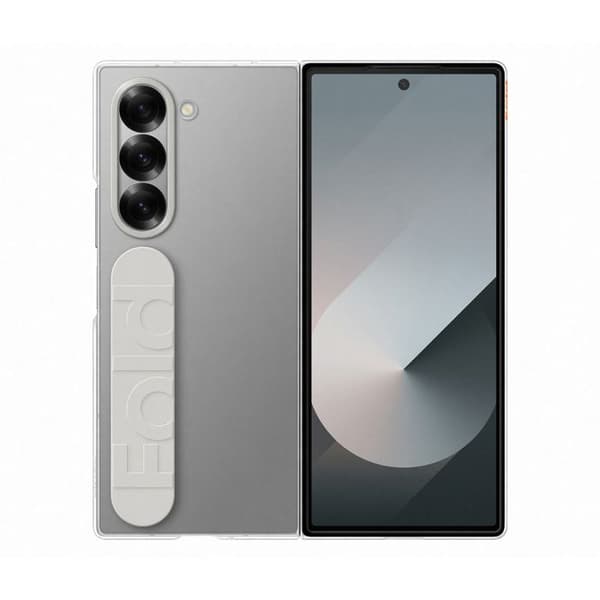 "Coque - Samsung - Galaxy Z Fold6 - Transparent - Mjuk - Optimal skydd"