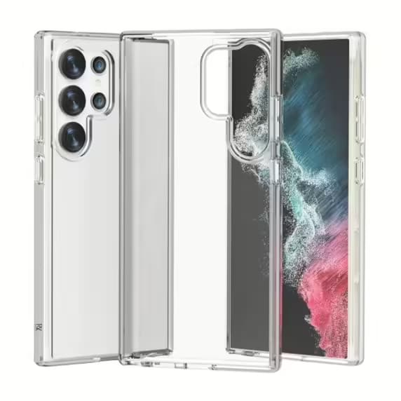 Samsung Galaxy S24 Ultra Stöttåligt Skal Rvelon - Transparent