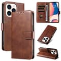 Miniatyrbilde 1 av 5: INF Vintage skinn-flip-deksel til iPhone iPhone 15 Plus