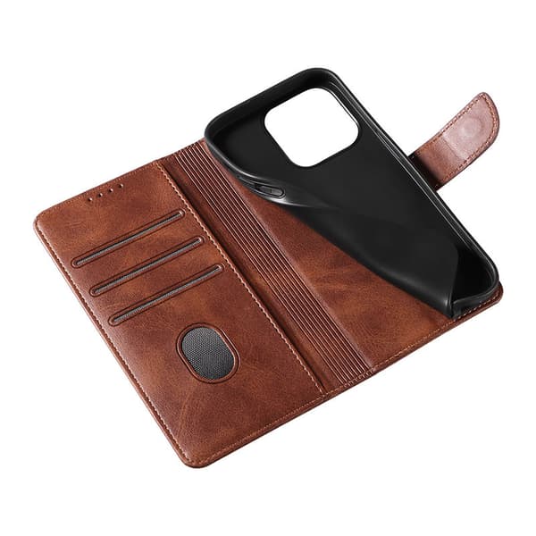 INF Vintage nahkakotelo iPhoneen iPhone 15