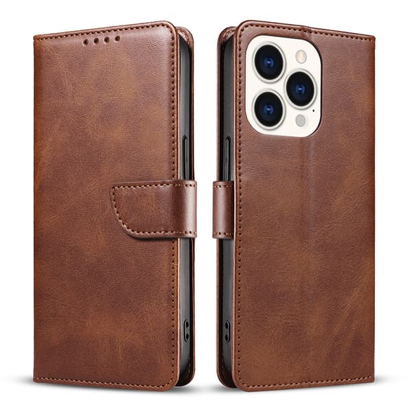 INF Vintage nahkakotelo iPhoneen iPhone 15