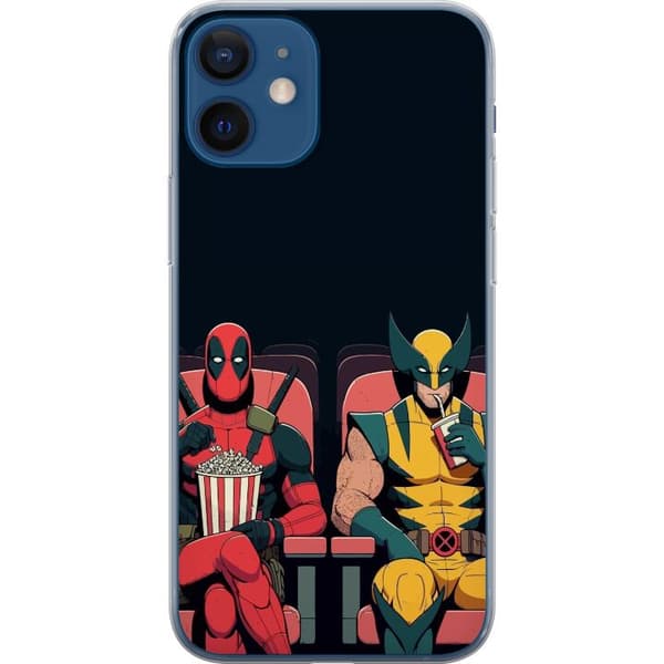 Apple iPhone 12 mini Gjennomsiktig deksel Deadpool & Wolverine