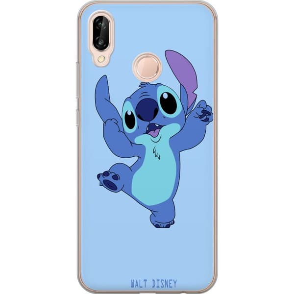 Huawei P20 lite Läpinäkyvä kuori Stitch