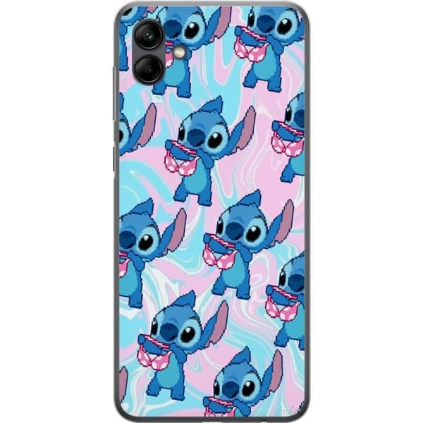 Samsung Galaxy A05 Gennemsigtig cover Stitch Retro