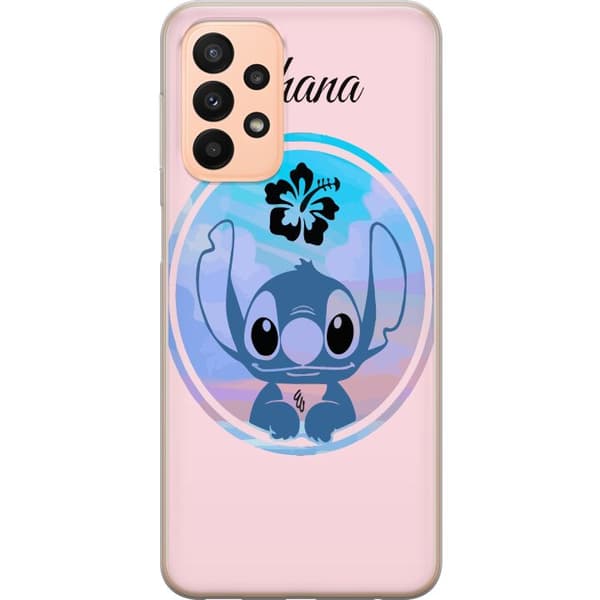 Samsung Galaxy A23 Läpinäkyvä kuori Stitch Ohana