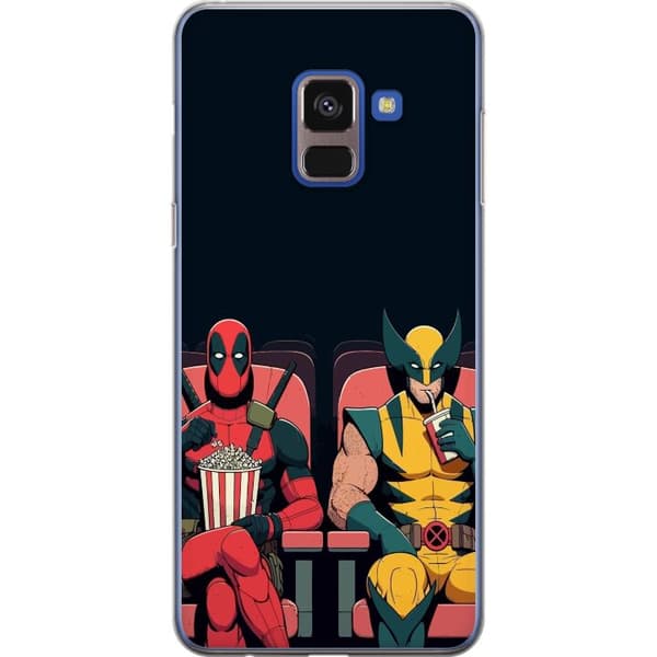 Samsung Galaxy A8 (2018) Läpinäkyvä kuori Deadpool & Wolverine