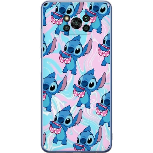Xiaomi Poco X3 Pro Gennemsigtig cover Stitch Retro