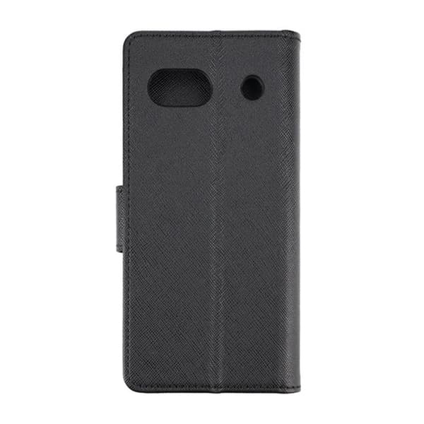 Google Pixel 7A Plånboksfodral med Stativ - Black