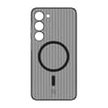 Miniatyrbild 2 av 2: Samsung Galaxy S23 Mobilskal Korrugerad med Magnet Rvelon - Svart