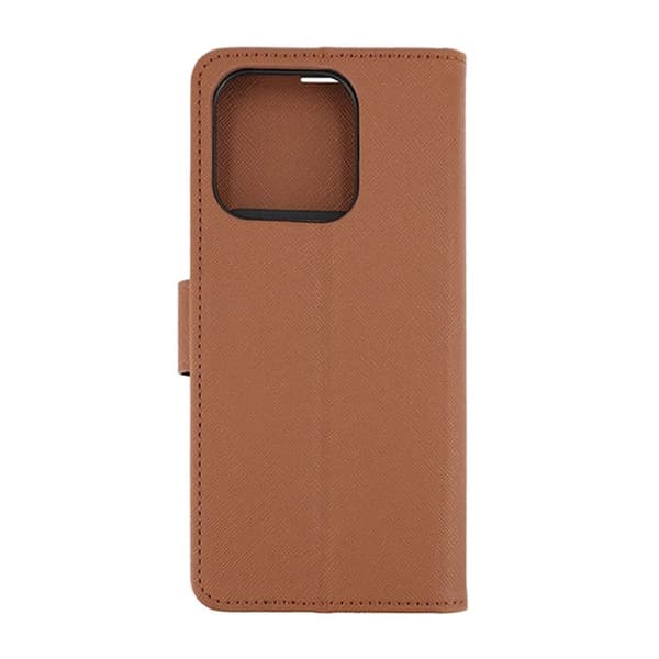 Xiaomi Redmi 12c Plånboksfodral med Stativ - Brun