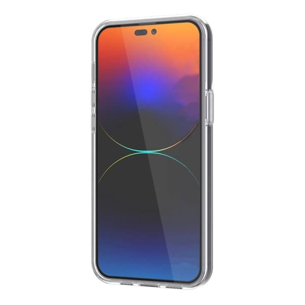 iPhone 15 Pro Mobilskal med Korthållare TPU - Transparent
