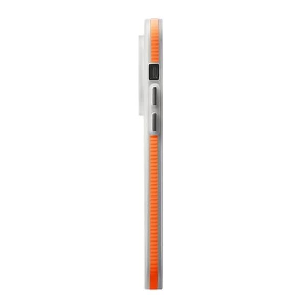 iPhone 12/12 Pro Mobilskal Korrugerad med Magsafe Rvelon - Orange