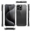 Miniatyrbild 4 av 4: iPhone 16 Pro Max Mobilskal Stöttåligt - Transparent