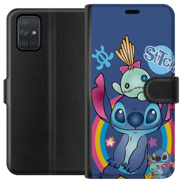 Samsung Galaxy A71 Plånboksfodral Stitch och vännen