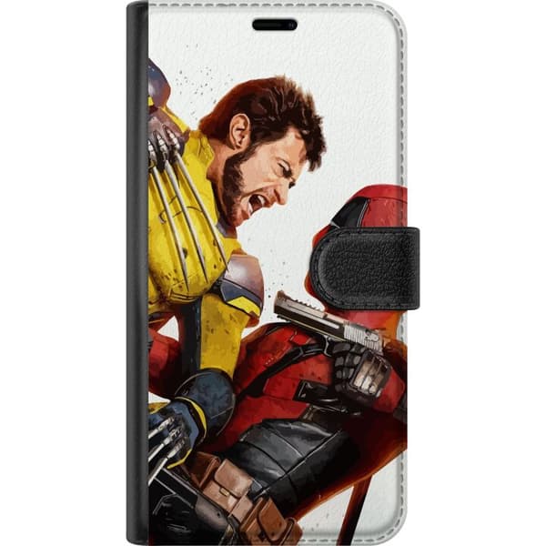 Samsung Galaxy S22+ 5G Tegnebogsetui Deadpool & Wolverine