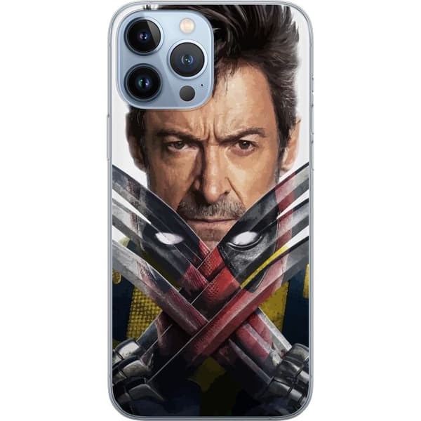 Apple iPhone 13 Pro Max Gennemsigtig cover Deadpool & Wolverine