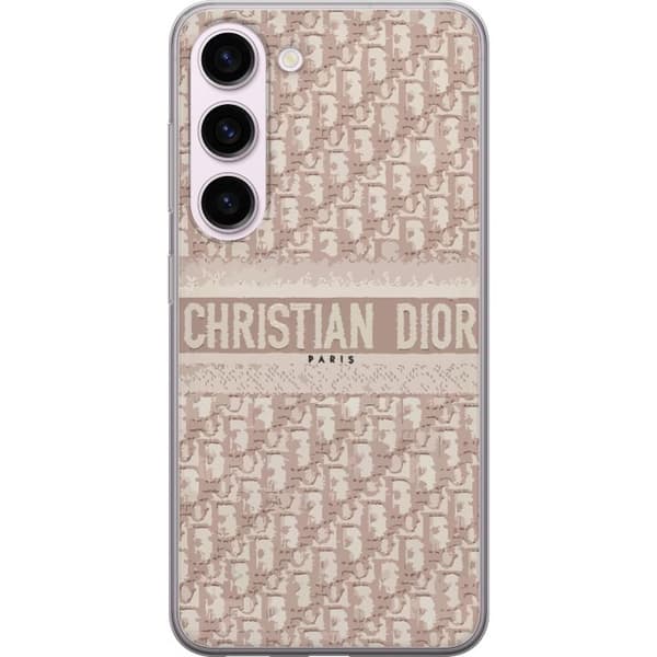 Samsung Galaxy S23 Gennemsigtig cover Dior Paris