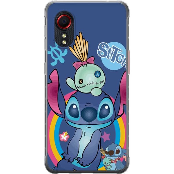Samsung Galaxy Xcover 5 Läpinäkyvä kuori Stitch ja ystävä