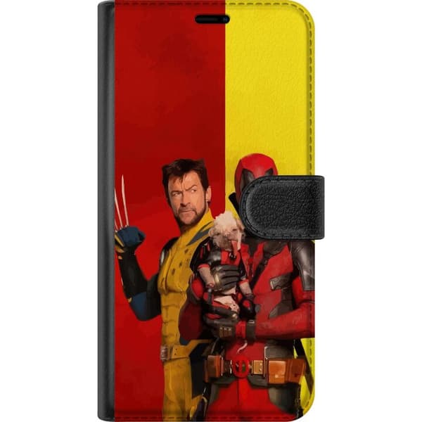 Google Pixel 7a Lompakkokotelo Deadpool & Wolverine