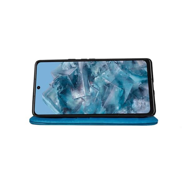 Lommebokdeksel 3-kort Google Pixel 9 Pro - Lyseblå
