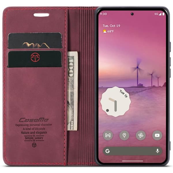 CaseMe puhelimenkotelo 013 Google Pixel 9 Pro XL - Viininpunainen