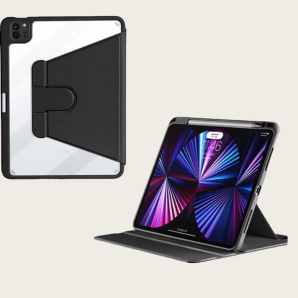 INF Xiaomi 5/5 Pro roterande fodral med pennfack 0