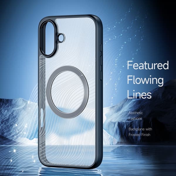 DUX DUCIS iPhone 16 Kuori Aimo Series MagSafe Musta