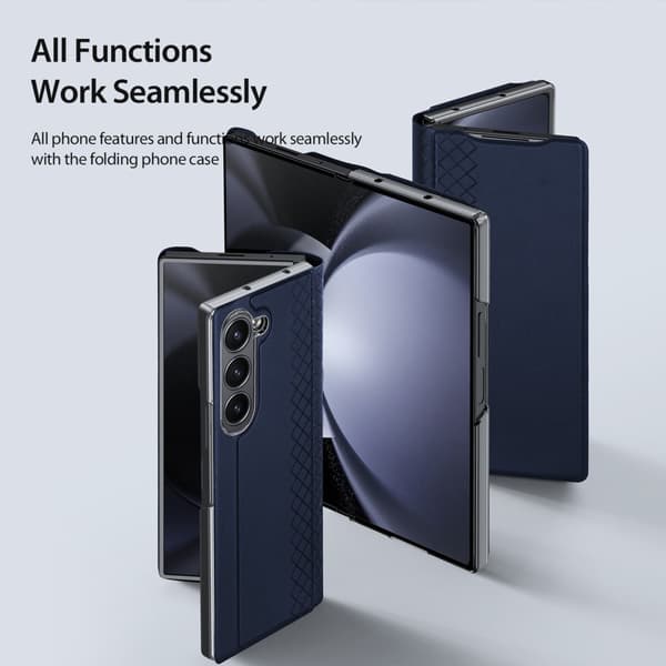 DUX DUCIS Samsung Galaxy Z Fold 6 Fodral Bril Series Blå