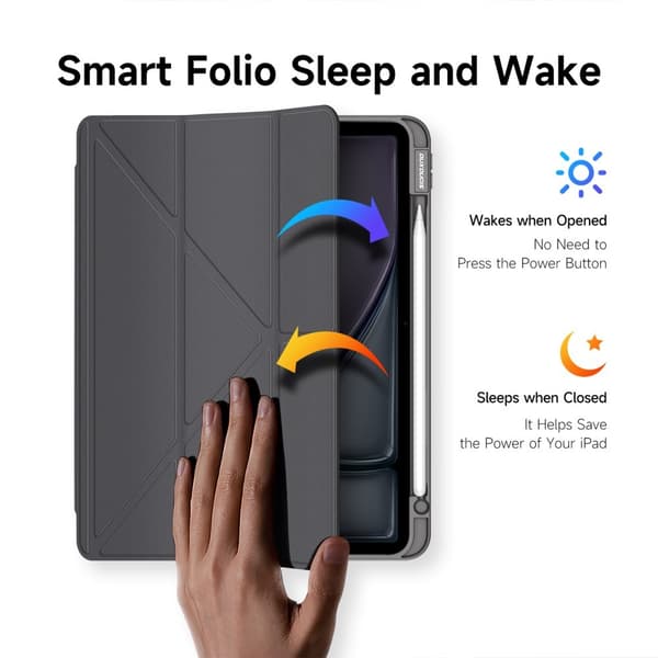 DUX DUCIS iPad Air 11 (M2/M3) Etui Magi Series Grå