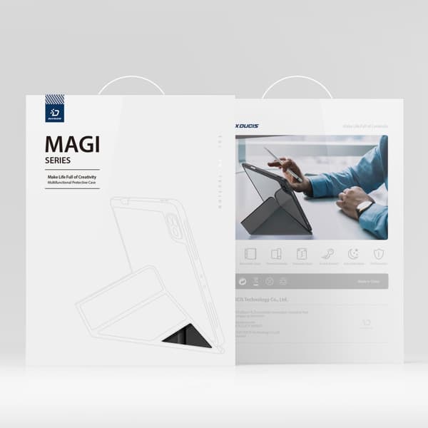 DUX DUCIS iPad Air 13 (M2/M3) Kotelo Magi Series Musta