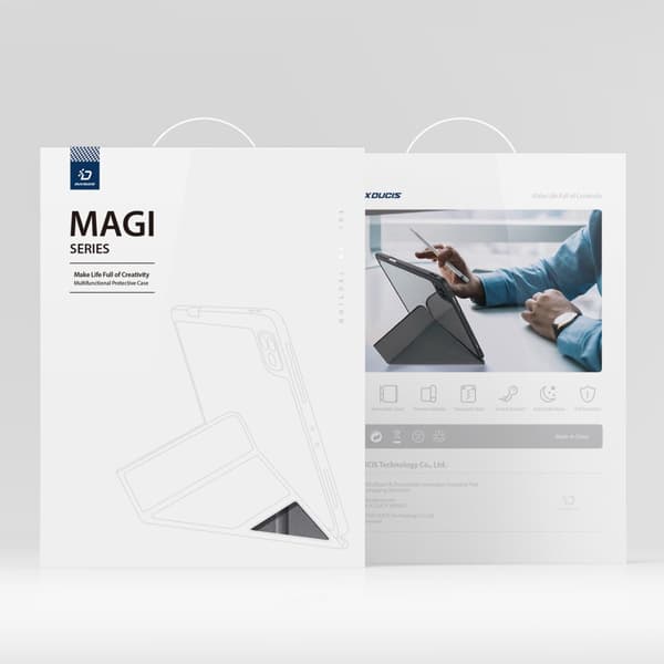 DUX DUCIS iPad Pro 13 (M4) Fodral Magi Series Grå